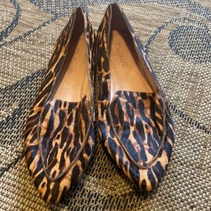 Madewell Leopard loafers size 8